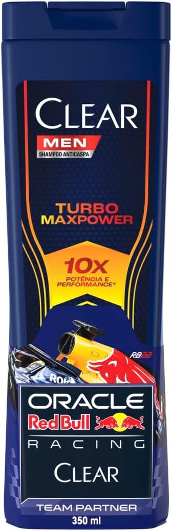 Clear Men Shampoo Anticaspa Turbo Max Power 350ml