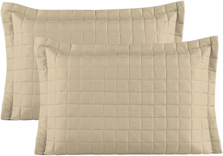 Kit 2 Porta Travesseiros Fronhas 70cm x 50cm Micropercal 200 Fios Matelado Elegante Essenza