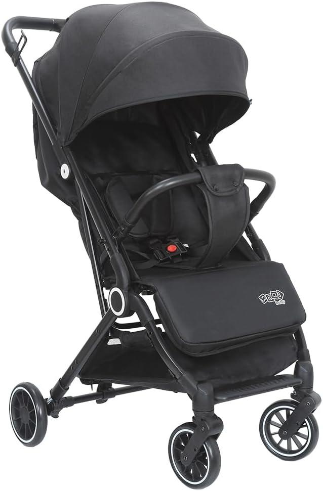 Carrinho de Bebê Passeio Vira Berço NIVI Maxi Baby (Preto)