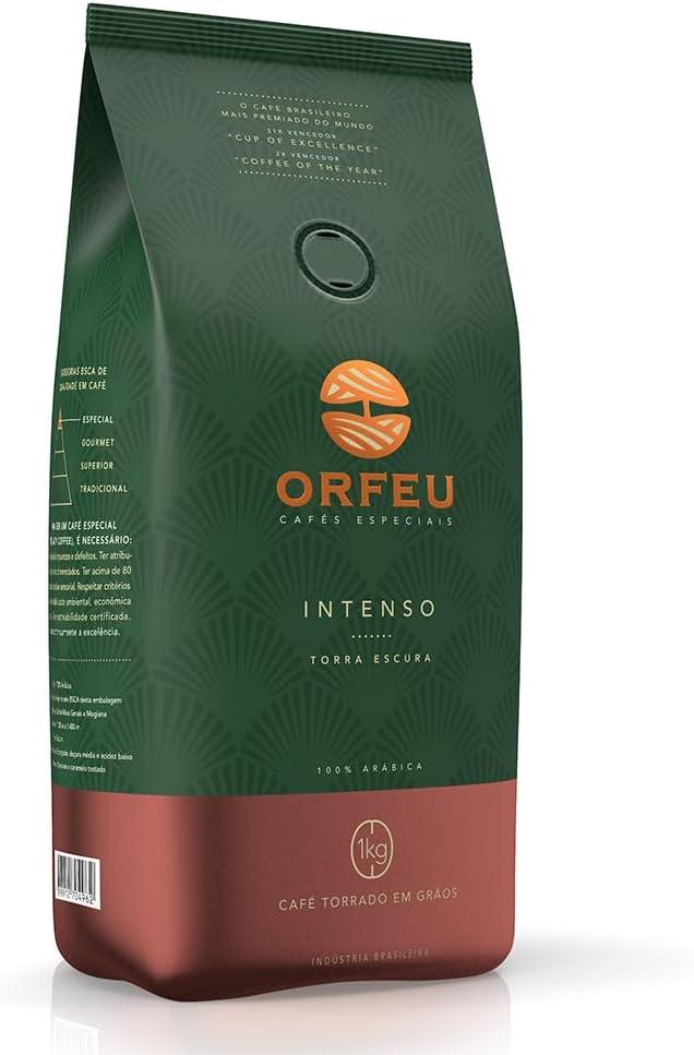 ORFEU Café em Grãos Intenso Torra Escura 1 kg