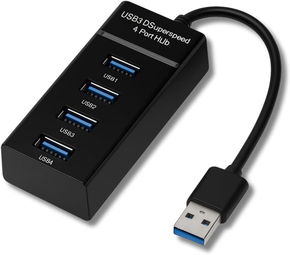 Hub USB 3.0 4 Portas com LED Alta Performance