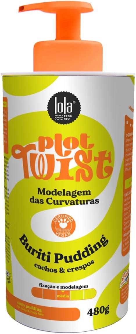 Plot Twist Buriti Pudding Modelador 480g, Lola Cosmetics