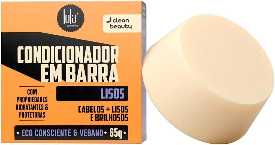 Condicionador em Barra para Cabelos Lisos 90g, Lola Cosmetics