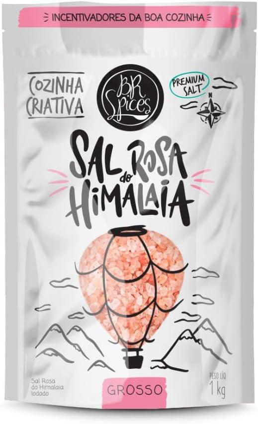 BrSpices - Sal Rosa Do Himalaia Grosso BR Spices Pouch 1kg