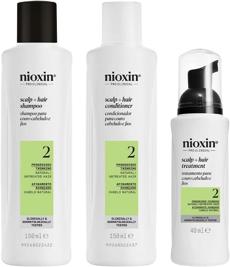 Kit Sistema 2 de Espessamento para Cabelo Natural com Afinamento Avançado - Kit 150+150+40ml