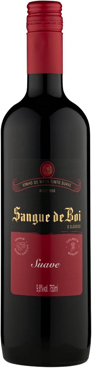 Sangue de Boi Vinho Tinto Suave 750ml