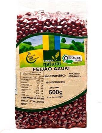 Feijão Azuki Orgânico Coopernatural, 500g