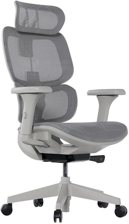 Cadeira de Escritório Ergonômica Elements Siggy Cinza