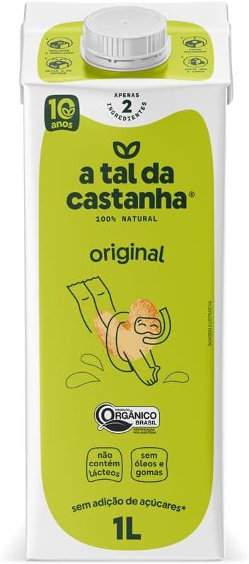 Leite Vegetal A Tal da Castanha Original Caixa 1L