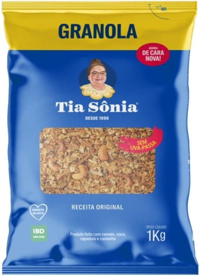Granola Tia Sônia Sem Uva Passas 1kg