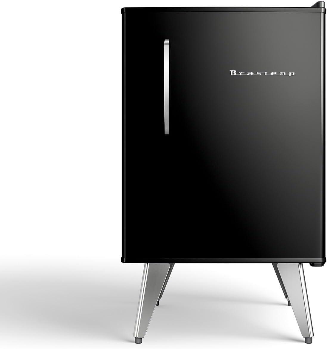 Frigobar Brastemp Retrô 76 Litros Classic Black - BRA08ME (220, Volts)