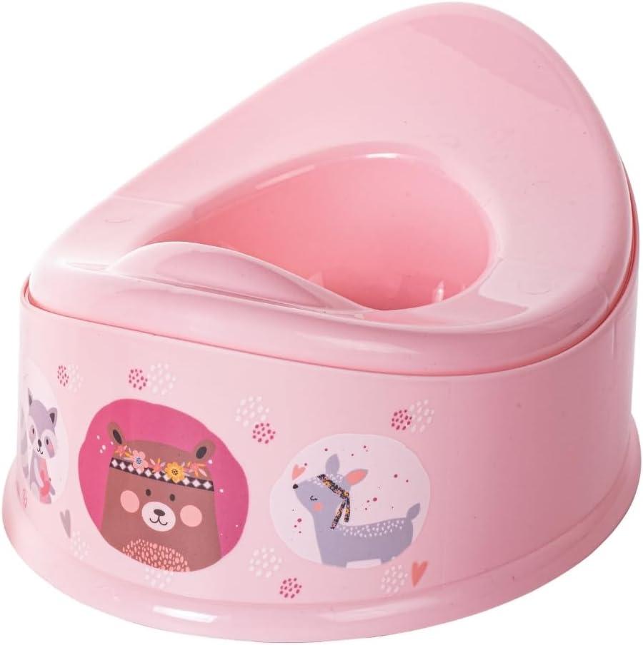 Urinol Plasútil Troninho Infantil Penico Assento Sanitário (Bichinhos Menina)