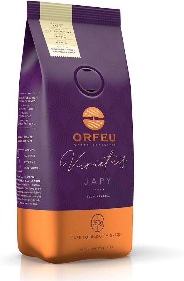 Café Orfeu Japy em Grãos 250g