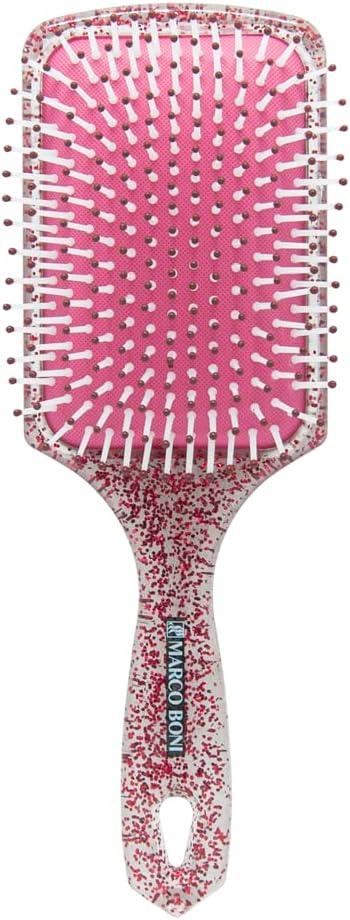 Marco Boni Escova Raquete Nylon Pin Glitter Vermelho 7694 Vermelho 1 Unidade.