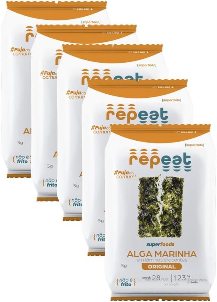 Kit 12 Snack Alga Tradicional Repeat