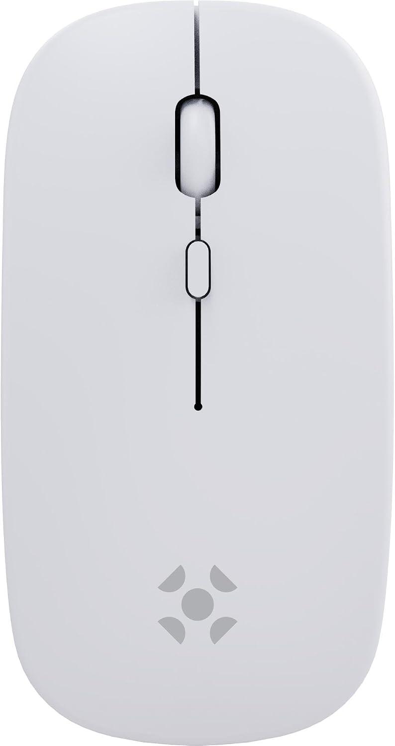 Mouse Sem Fio Slim MS14 Branco Fortrek