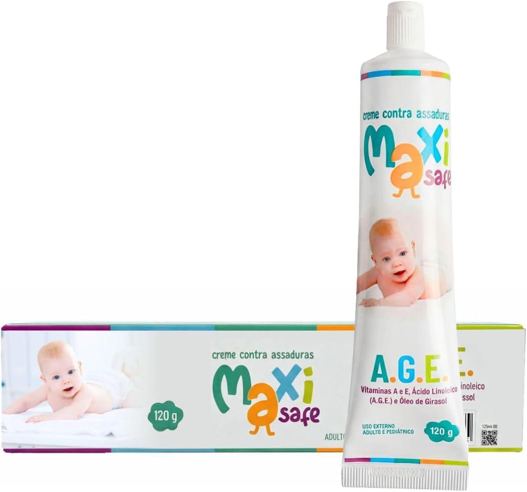 Creme Pomada de Assadura Óleo Girassol AGE 120g Maxi Baby