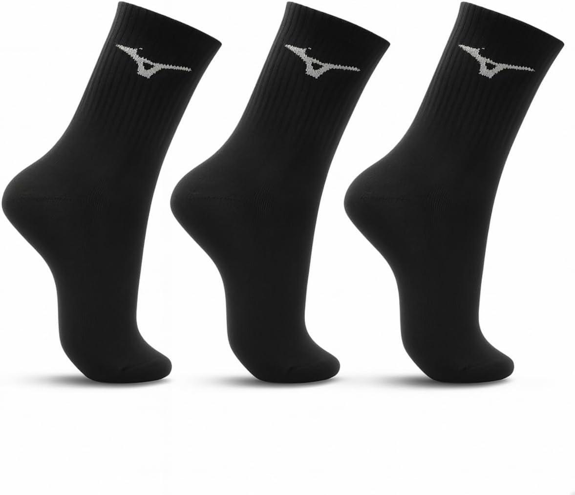 Meia Kit de Meias Mizuno Basic, Cano Médio 39/44 Mizunoadulto-unissex