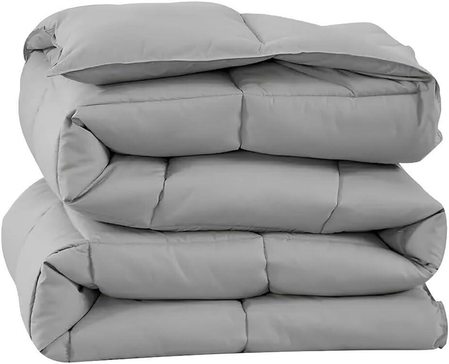 Camesa Edredom Ecopluma Toque de Pluma King Size 280x260cm - Cinza, Poliéster