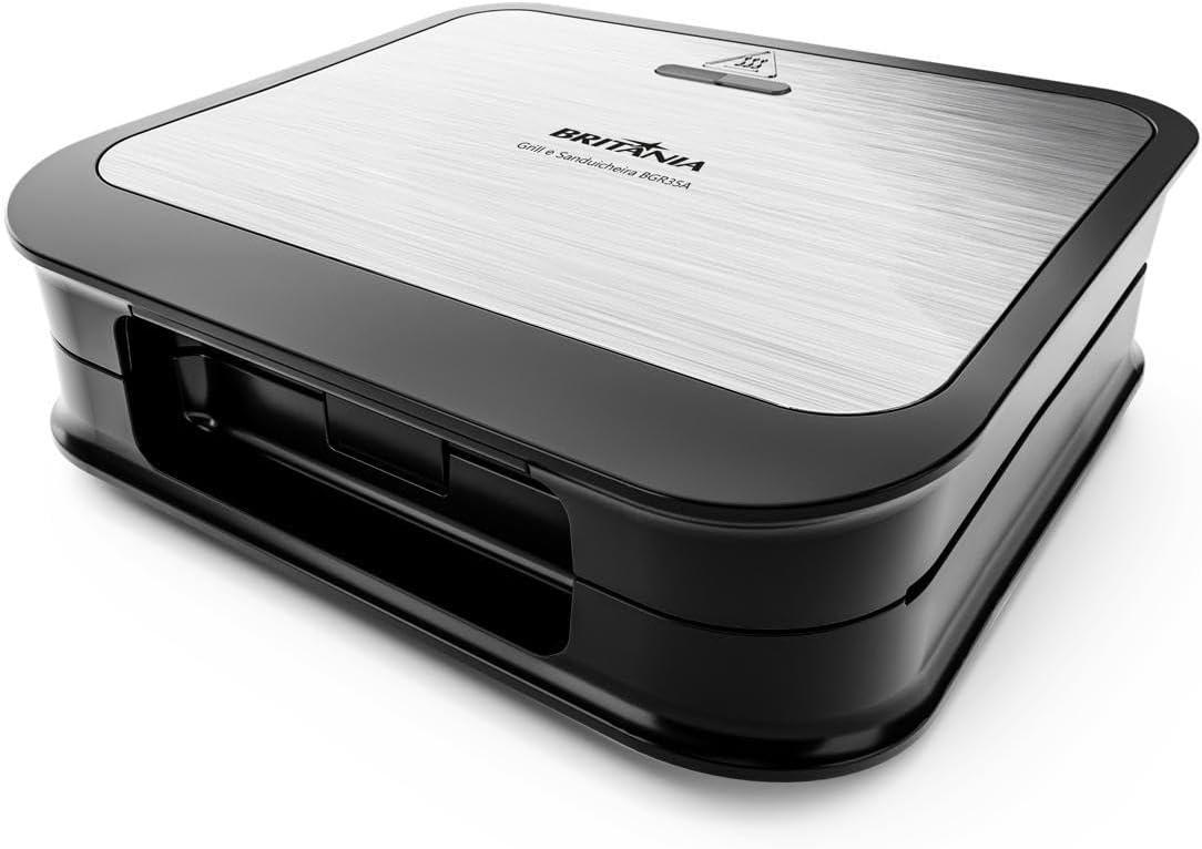 Britânia Grill e Sanduicheira Redstone 850W BGR35A 220V
