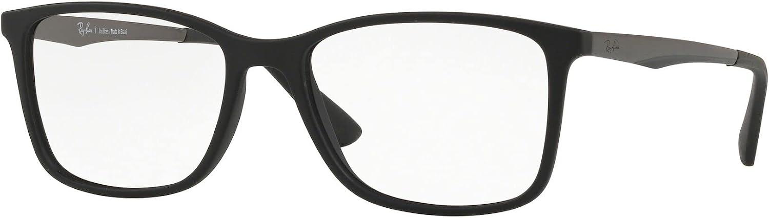 Armação para Óculos Ray-Ban Retangular, Tamanho 55