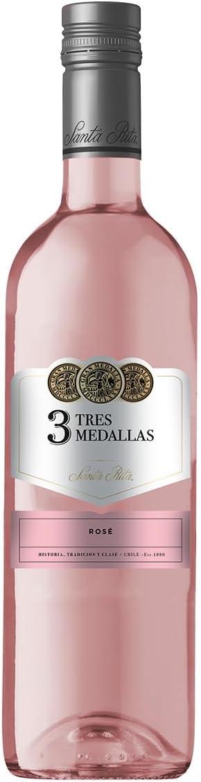 Vinho Rosé Santa Rita 3 Medallas, Chileno, 750ml