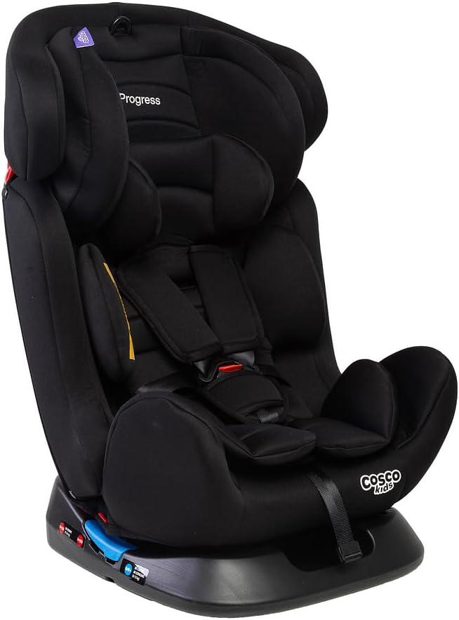 Cadeirinha Cosco Kids, Progress, 0 a 36kg, Preto