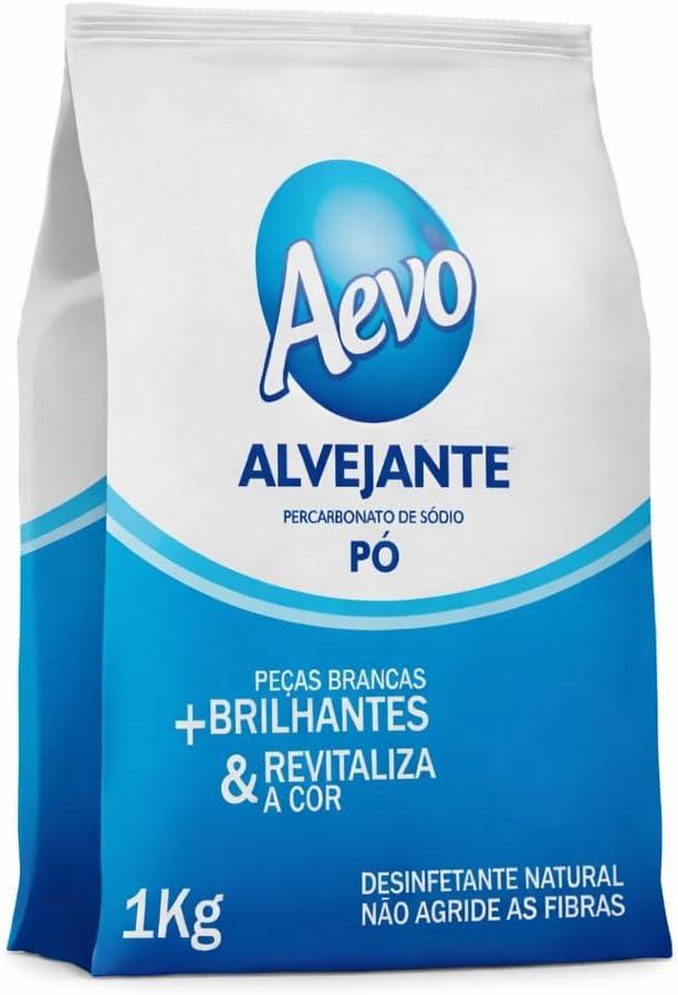 Percarbonato de Sódio Removedor de Manchas com Base de Percarbonato de Sódio, Barrilha e Sulfato de Sódio e Multiuso (Design Embalagem pode sofrer variações)