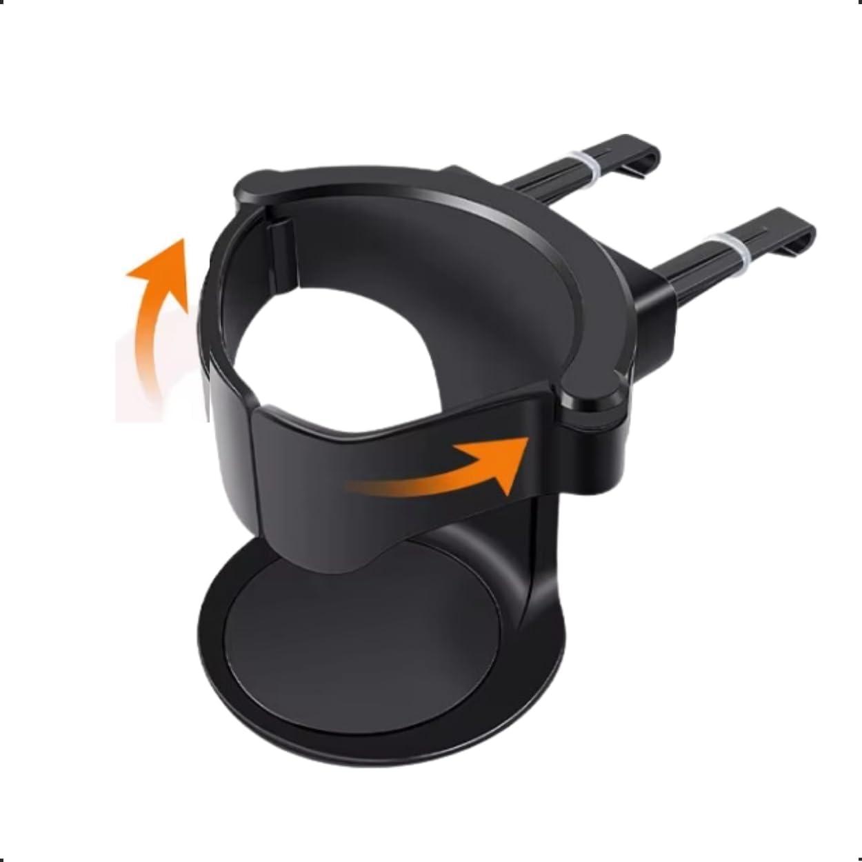 Suporte De Porta Cuia Regulável Carros Suporte Universal Veicular Para Copos, Latas e Térmicos.