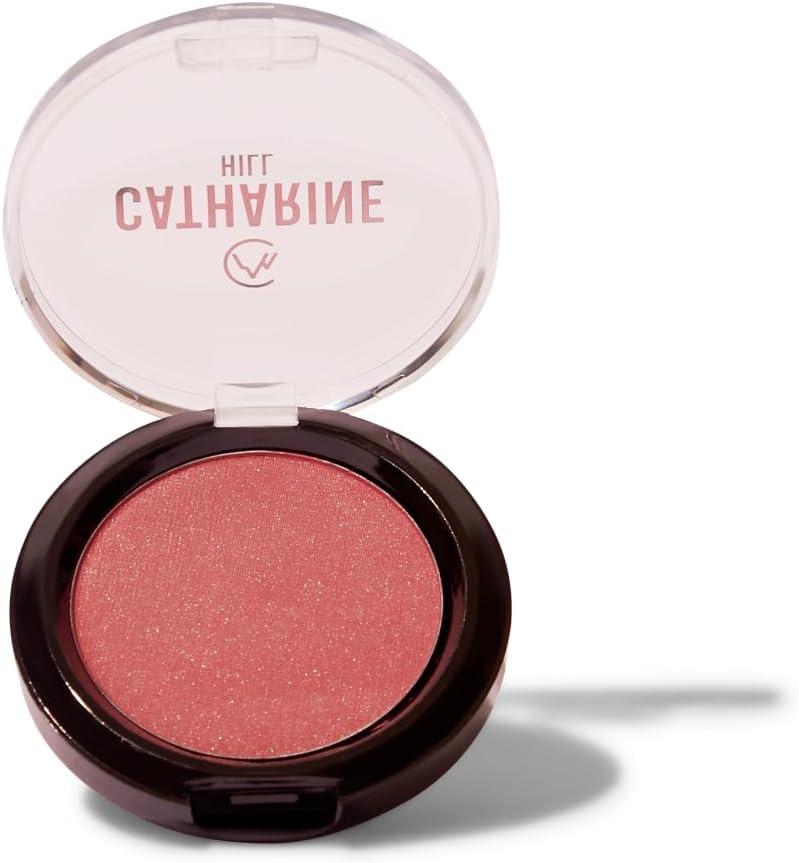 Catharine Hill Blush Compacto 1022/13 Goiaba 6g Alta Durabilidade Pigmentação Intensa Acabamento Luminoso Textura Macia