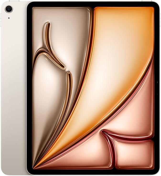 Apple 2025 iPad Air de 13 polegadas (Wi-Fi, 128GB) - Luz das estrelas (M3)
