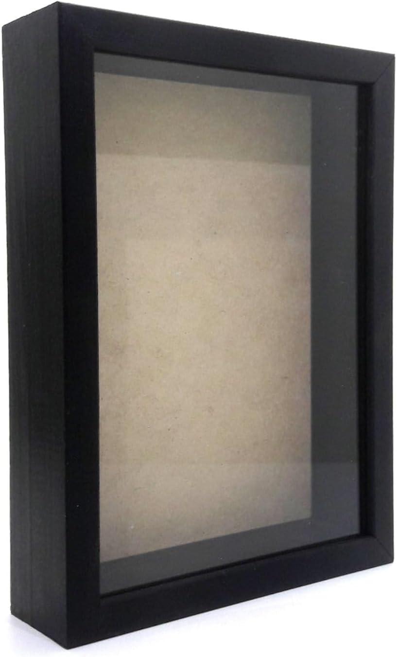 Moldura Caixa Alta com Vidro para Quadros Quilling e Scrapbook - 1,5x4,5