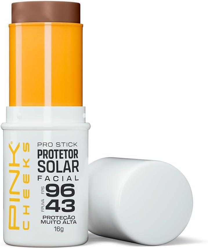 Pro Stick Protetor Solar Facial FPS96 PRO40 14g Pink Cheeks