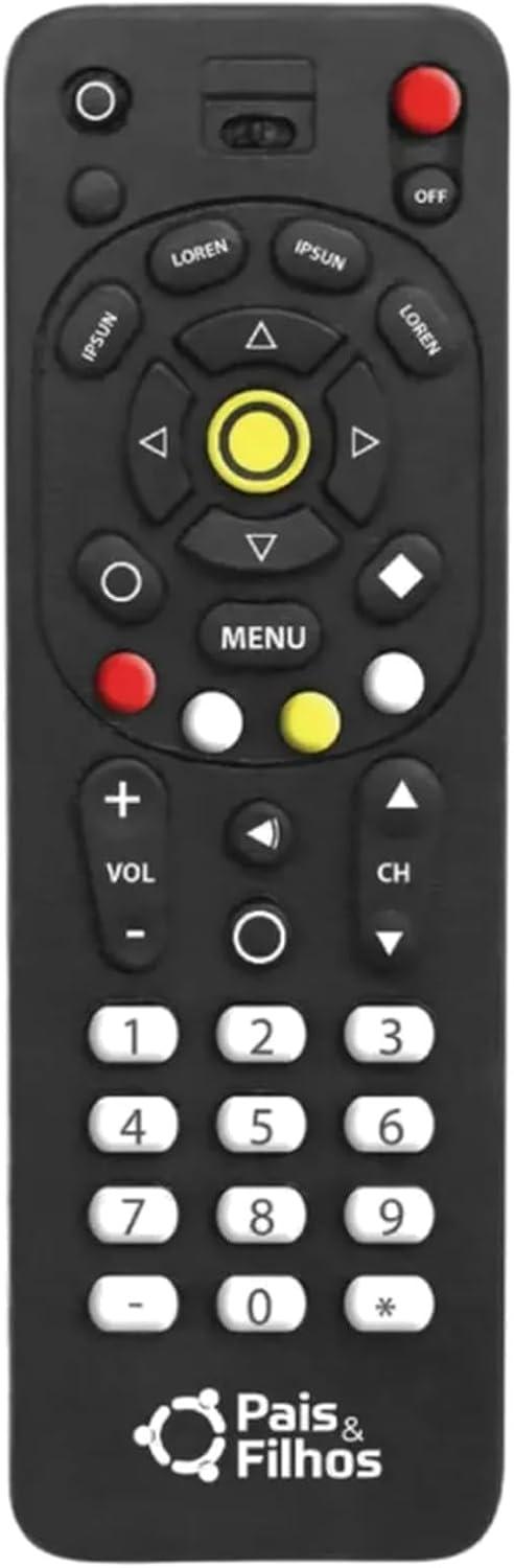 Pais E Filhos Pais & Filhos Mordedor Meu Controle Multi-Colored Tamanho Único