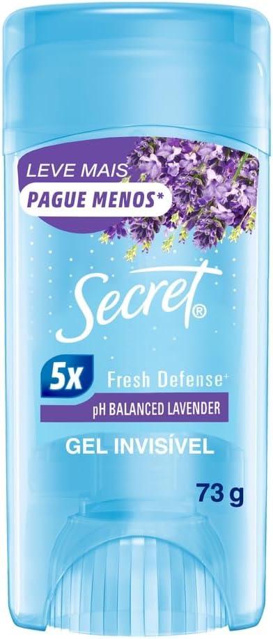 Secret Desodorante Antitranspirante em Gel Lavanda 73g