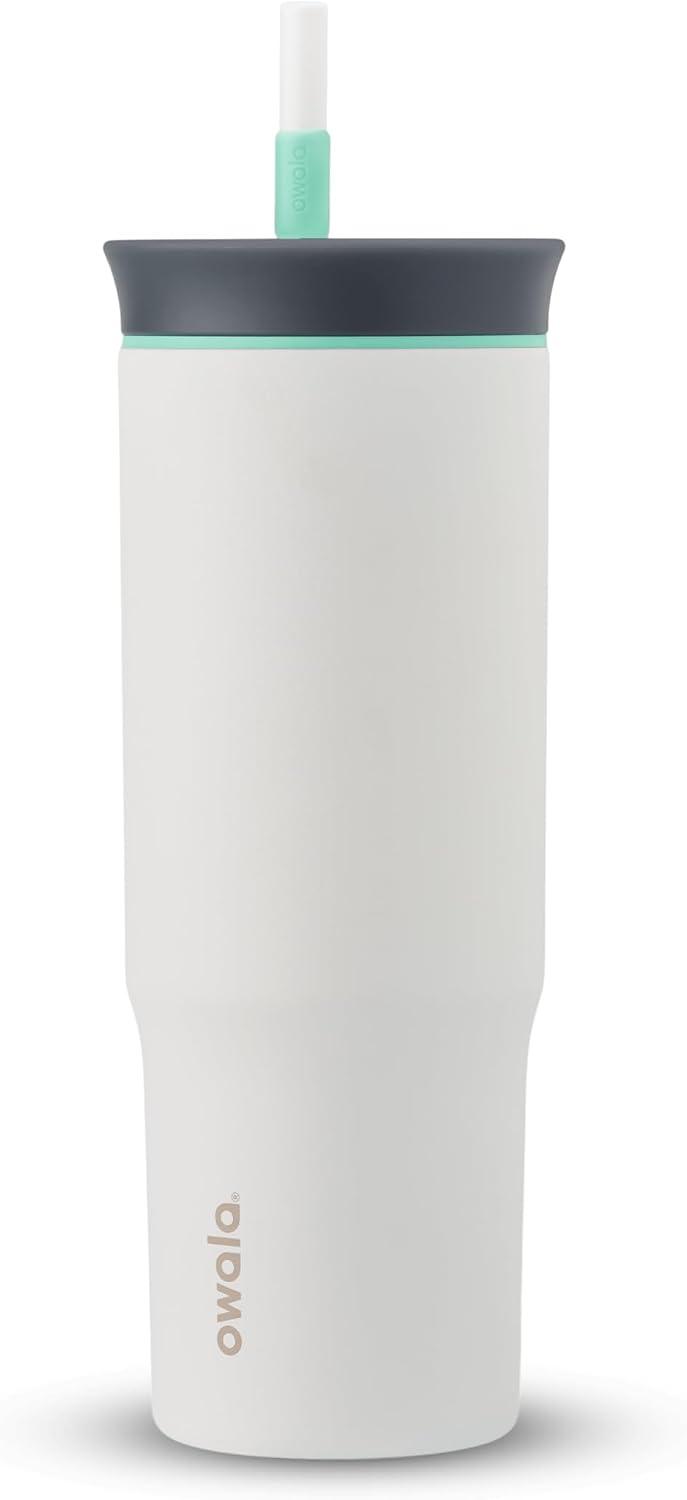 Copo Owala Tumbler Stainless Steel Termica 24oz / 710ml - White Cloudscape
