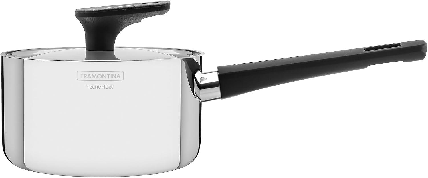 Panela Aço Inox Com Cabo Grano Baquelite Tramontina