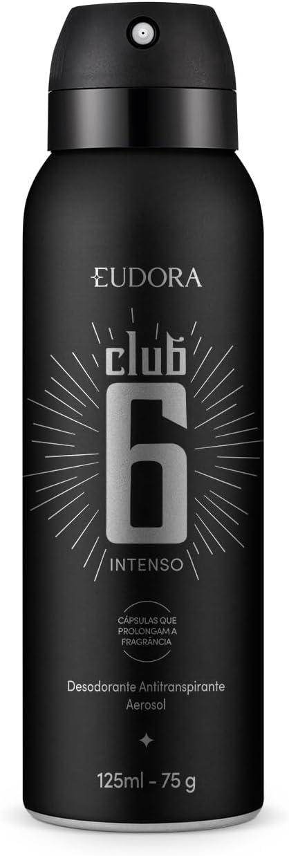 Eudora Club 6 Intenso Desodorante Antitranspirante 125ml/75g