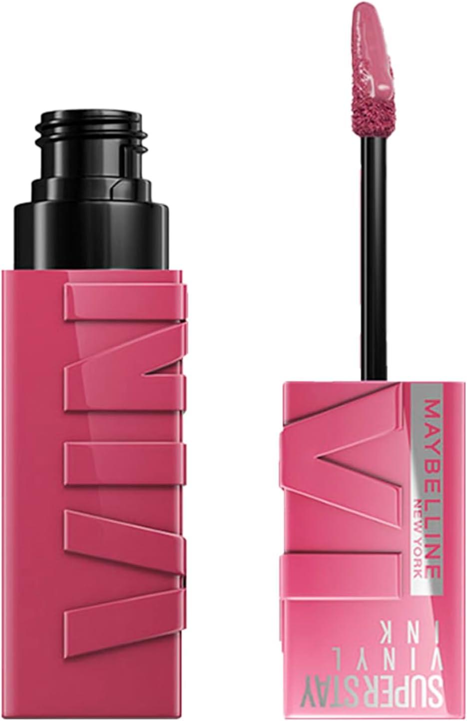 Batom Líquido Vinil Espelhado SuperStay Vinyl Ink Maybelline Coy 4,2ml