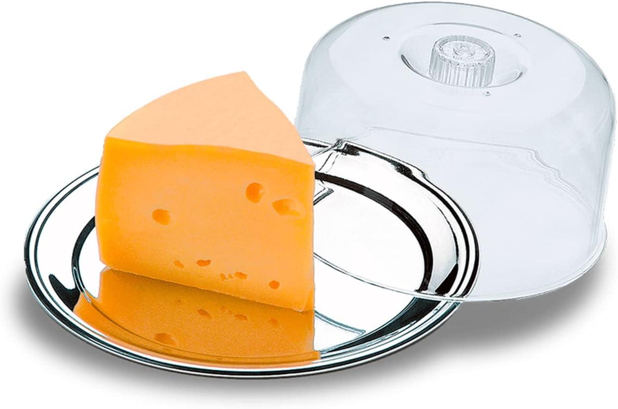 Brinox - Conjunto Para Queijo 2 Peças Petunia - Aço Inox