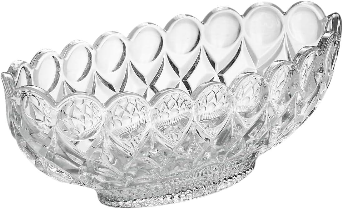 WOLFF - Centro de Mesa de Cristal Angel 29cm x 13cm x 11cm