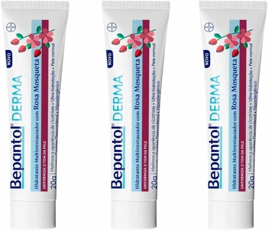 Hidratante Multirestaurador Rosa Mosqueta 3un Bepantol Derma