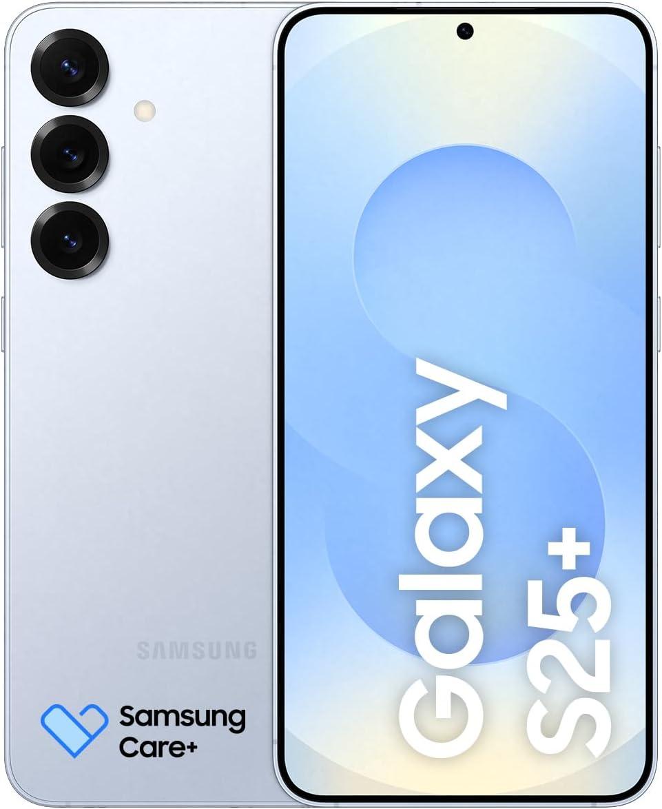 Celular Samsung Galaxy S25+ 5G, 256GB, 12GB RAM, Câmera Tripla de 50+12+10, Tela Grande de 6.7", Azul
