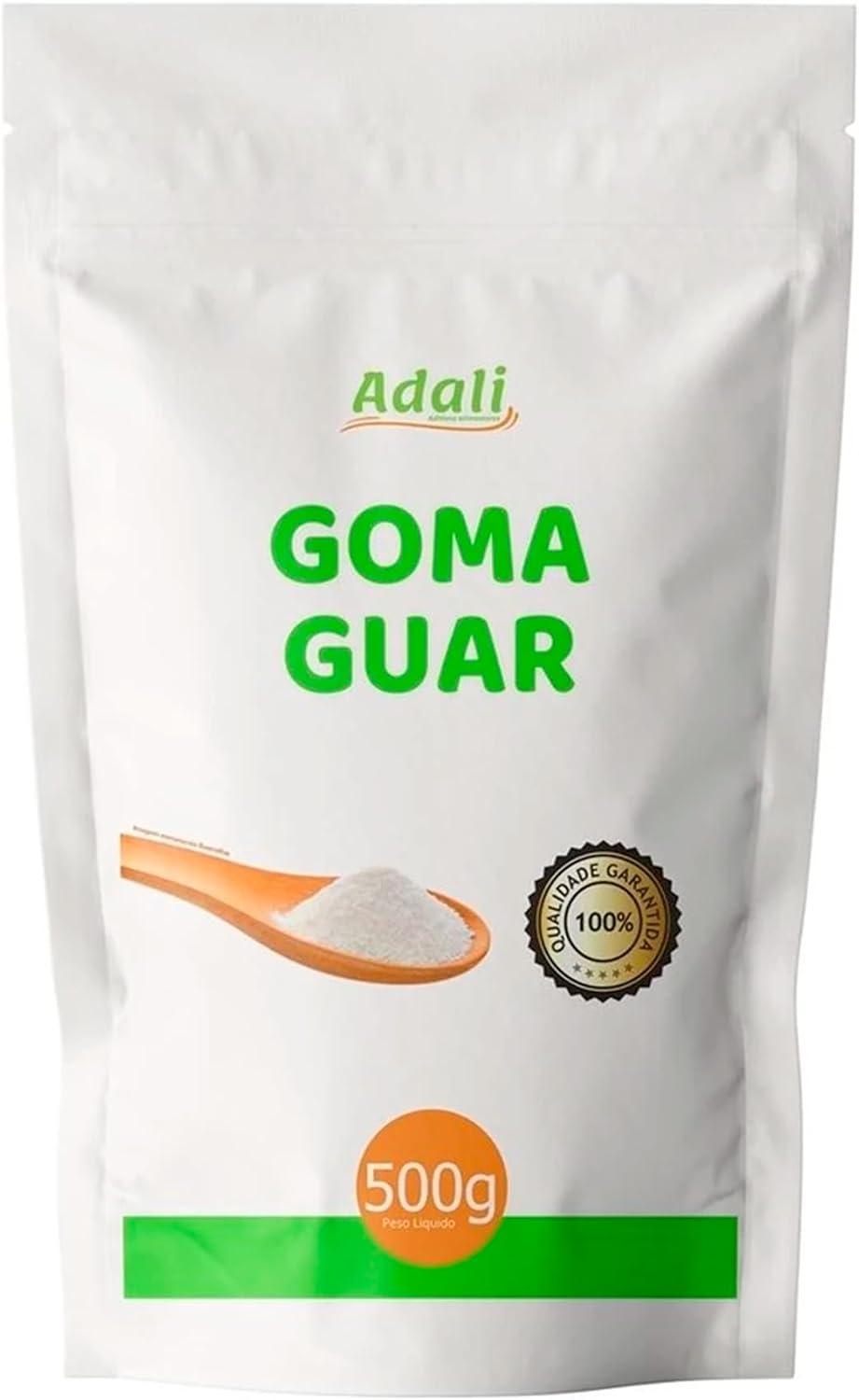 Goma Guar 500g Adali Insumo Confeitaria Espessante Pó Fino 100% Puro