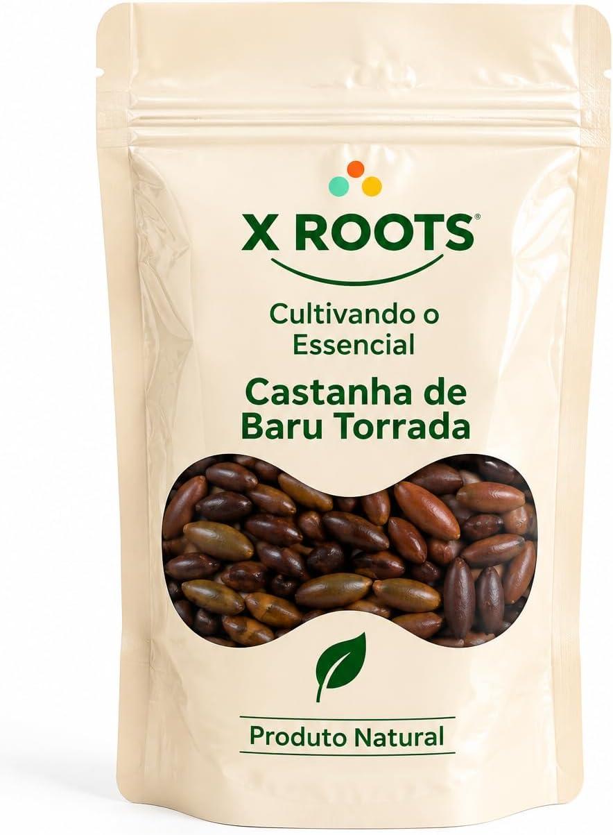 Castanha de Baru Torrada sem Sal Premium 500gr - X Roots