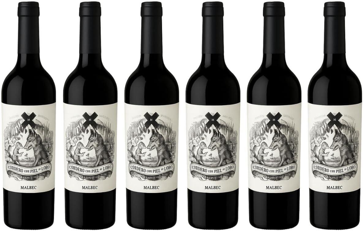 Kit Compre 5 e Leve 6 Cordero con Piel de Lobo Malbec (750 mL)