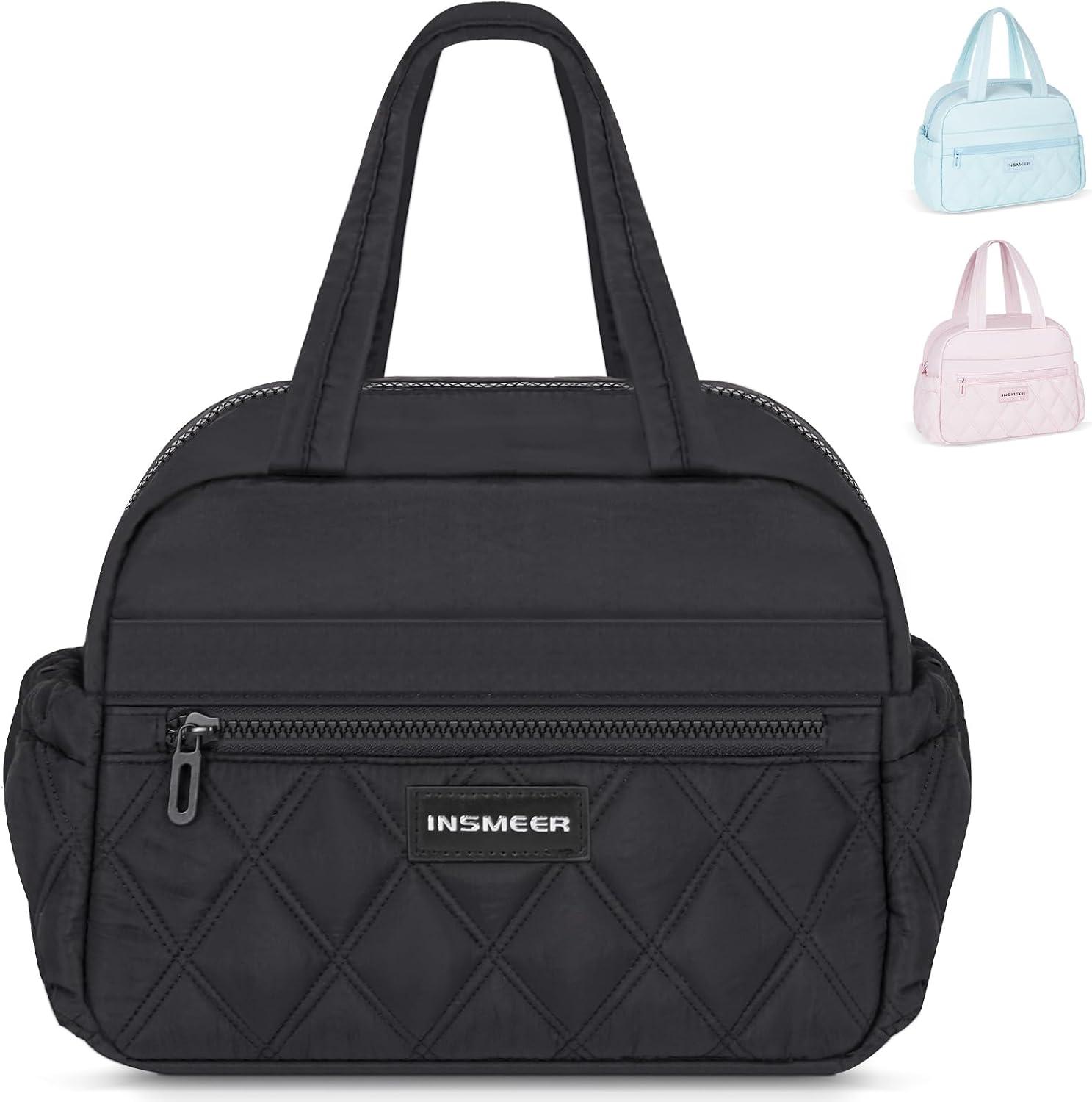 INSMEER Bolsa Térmica para Marmita – 11.5L, Lancheira Térmica Pequena, Impermeável e de Fácil Limpeza, Leve para Trabalho, Praia, Viagem e Picnic