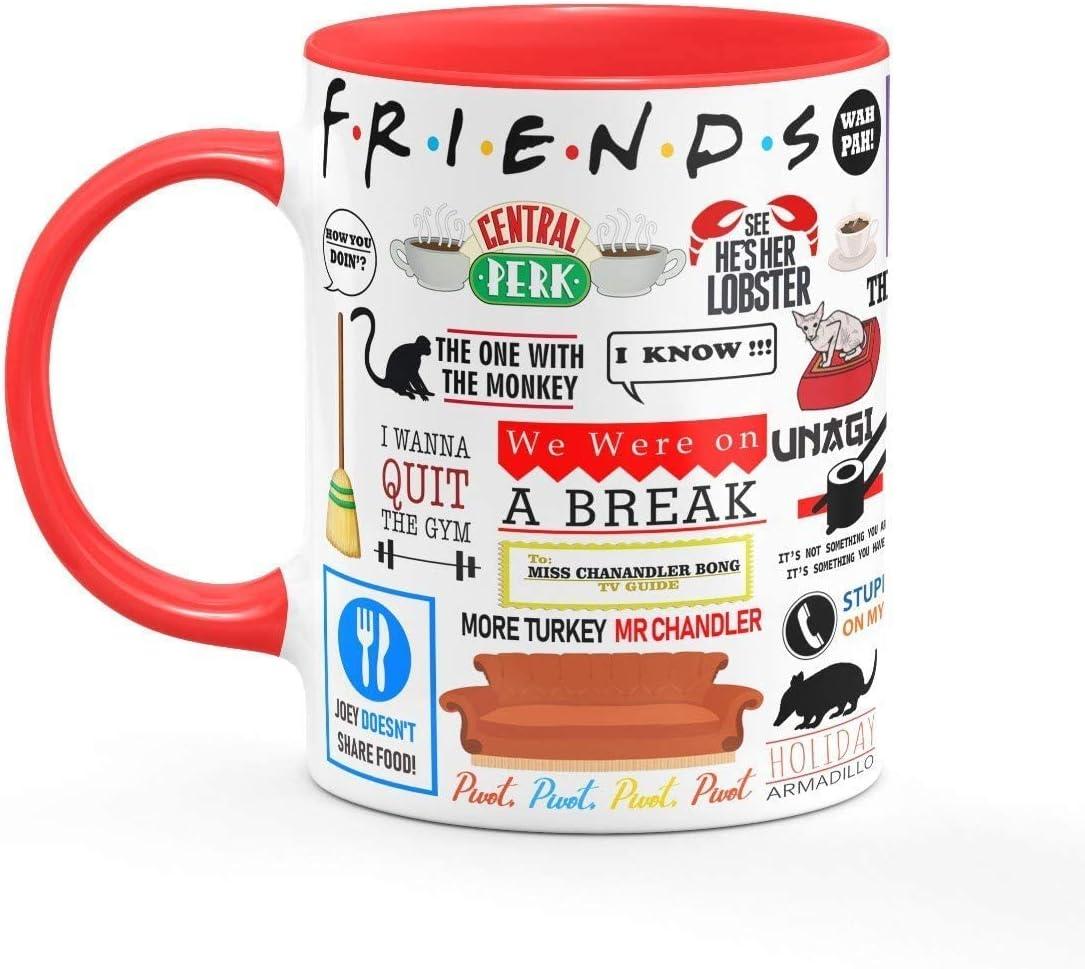 Caneca Geek Icons moments - Friends - 325ml (B-red)