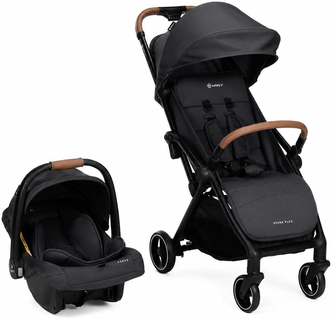 Travel System Safety 1st, Spark Plus Duo, 0 meses a 22 kg, Black Graphite