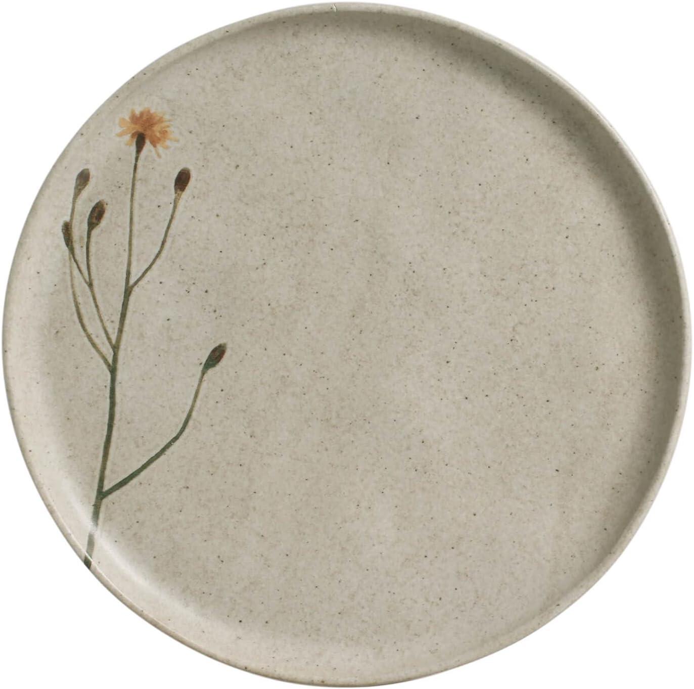 Porto Brasil Conjunto com 6 Pratos Raso Bio Stoneware Campestre 27,5cm